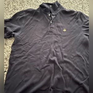 Men Brooks Brothers Polo Shirt Navy Medium